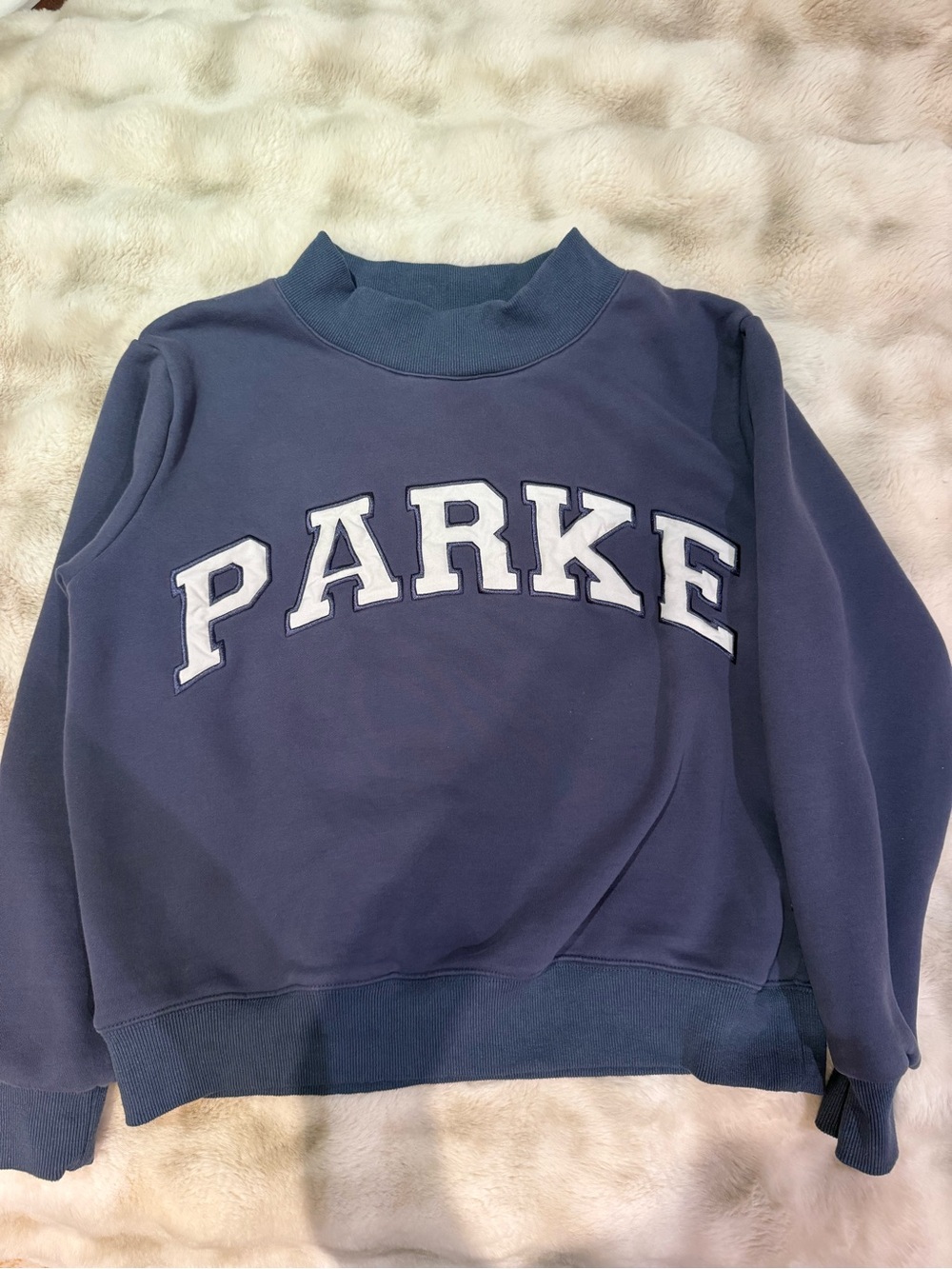 Parke Navy Crew Sweatshirt